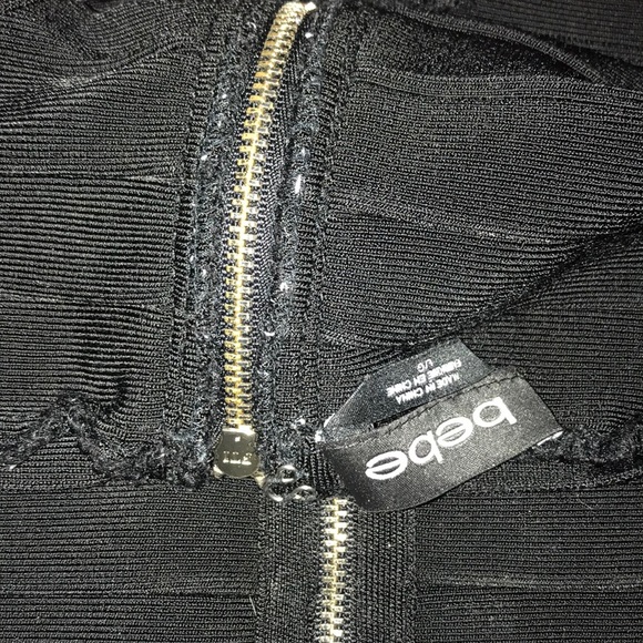 Bebe CUTOUT DETAIL BANDAGE TOP - Picture 7 of 8